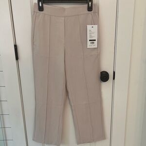 Ministry of Supply Light Taupe Cropped Dress Pants